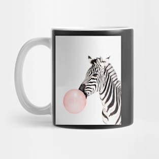 Zebra print, Bubble gum, Nursery art, Zebra wall art, Animal, Kids room, Modern art, Wall decor Mug